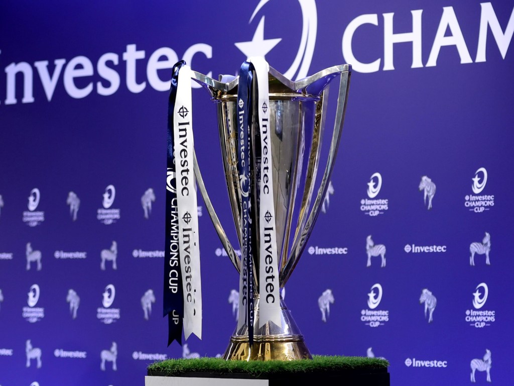 Il trofeo della Champions Cup (©INPHO/James Crombie)
