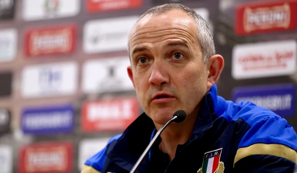 Conor O'Shea, ct dell'Italia nelle edizioni 2017, 2018 e 2019