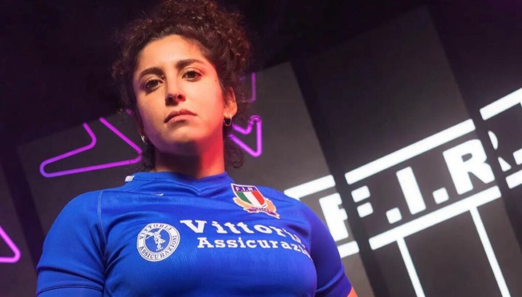 Silvia Turani fotografata per il Sei Nazioni